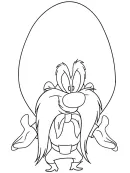 Looney Tunes kleurplaat 13